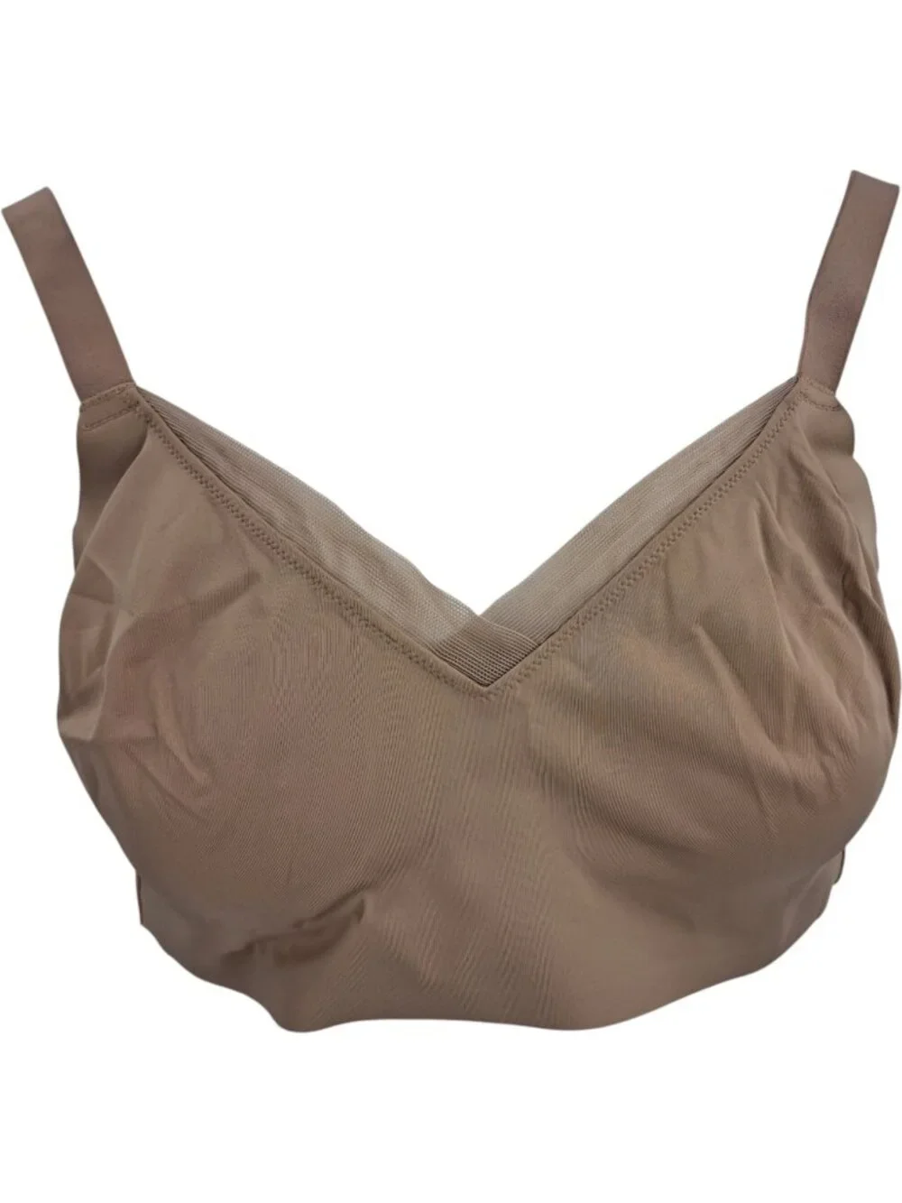ThirdLove Classic Crossover Minimizer Full Coverage Bra Size 34D Beige